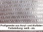 Profigewebe Acryl alu-wei