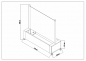 Pavillon Pyramide in Sonderfarbe 7016 anthrazit